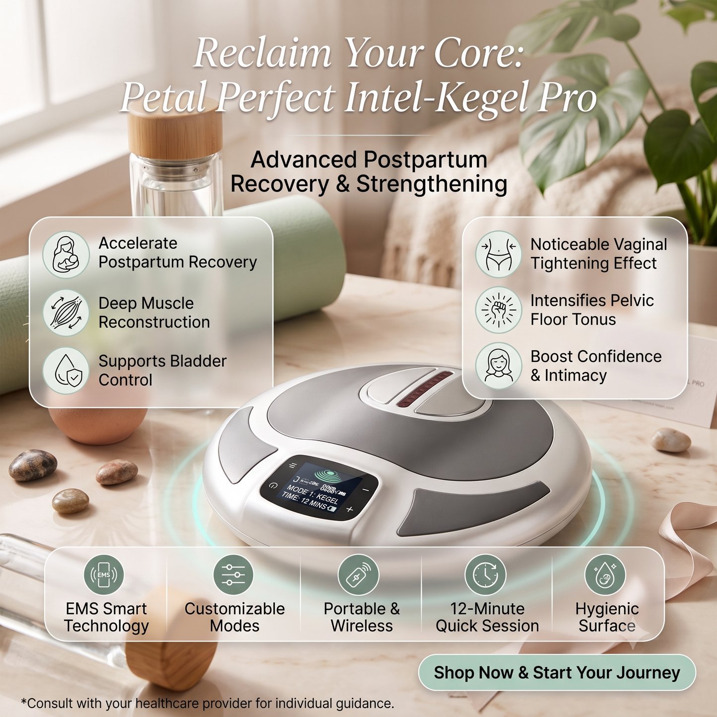 Kegel Wellness Chair for Pelvic Floor Muscles