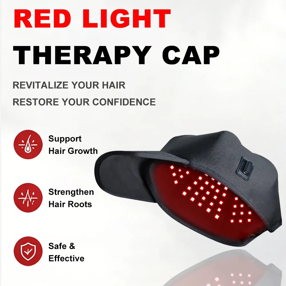 Red Light Hair Growth Hat